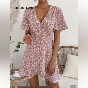 #45 SHEIN floral dress
